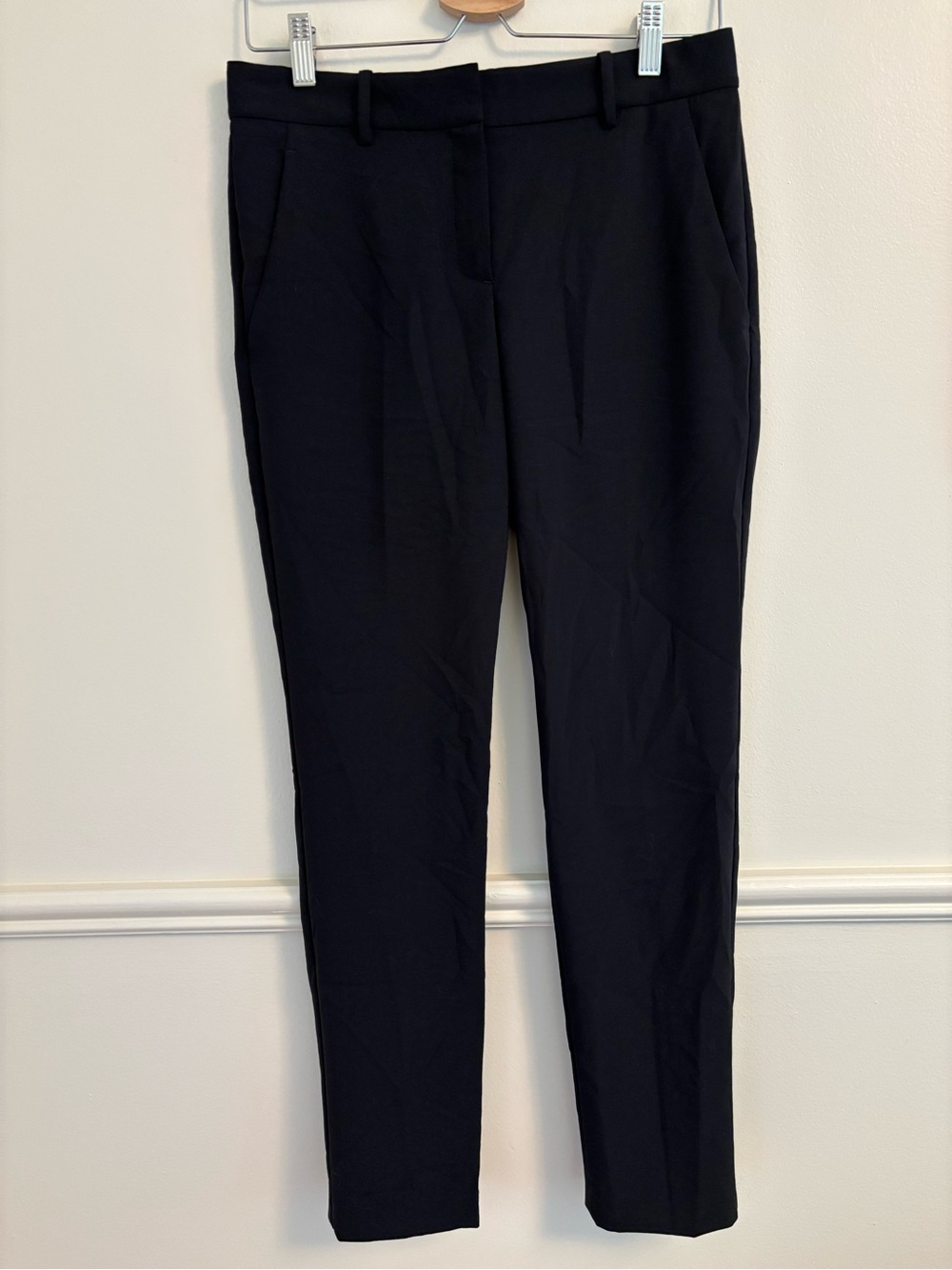 Theory Black Women's Tailored Ponte Pants